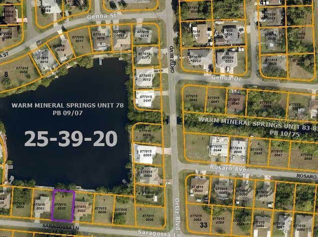 Saragossa Ln, North Port FL, 34287 land for sale