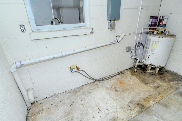 utilities with water heater