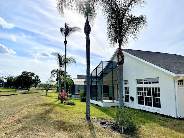 255 Royal Palm Dr, Davenport, FL 33837 - exterior space featuring a lanai