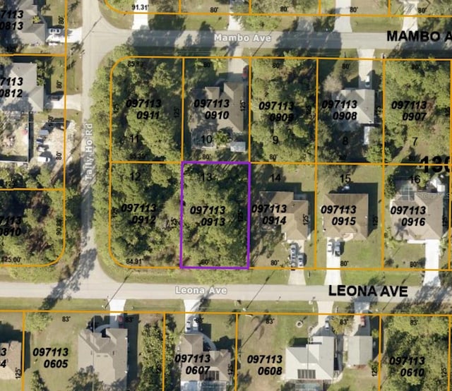 LOT13 Leona Ave, North Port FL, 34291 land for sale