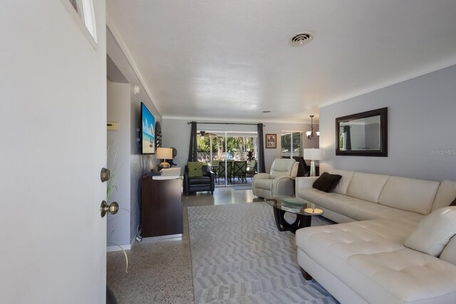 view of living room