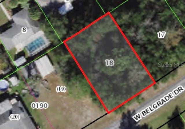 1949 W Belgrade Dr, Citrus Springs FL, 34434 land for sale