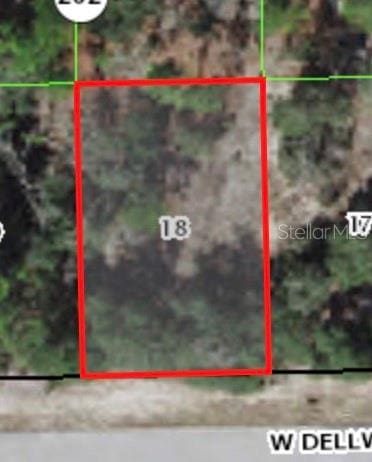 2861 W Dellwood St, Citrus Springs FL, 34433 land for sale