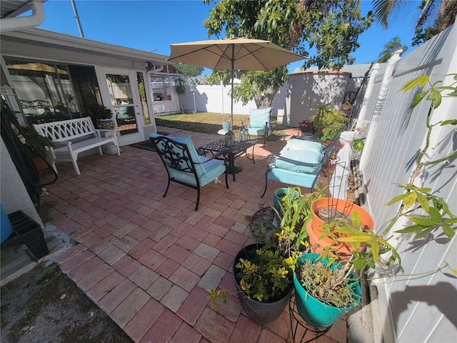 view of patio / terrace