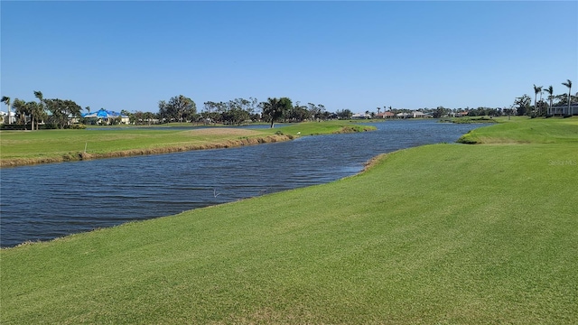 property view of water