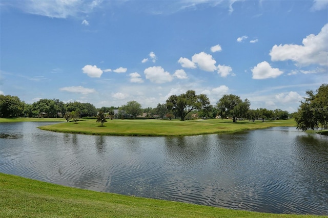 property view of water