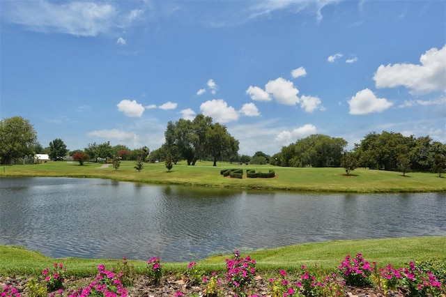 property view of water