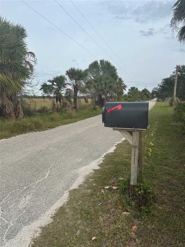 view of road