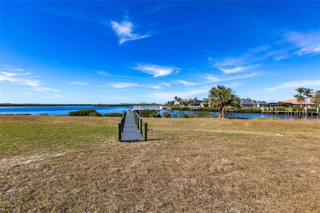 property view of water