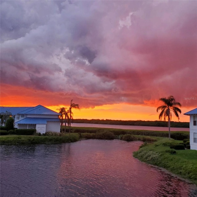 property view of water