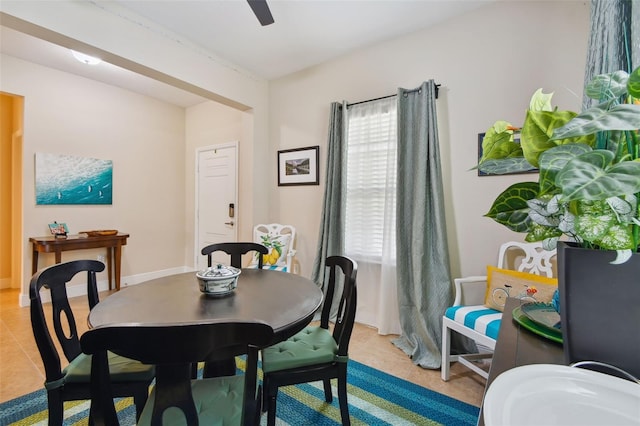 4618 Deep Creek Ter, Parrish, FL 34219 - dining room featuring light tile floors
