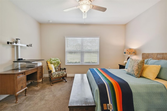 4618 Deep Creek Ter, Parrish, FL 34219 - bedroom featuring ceiling fan and carpet
