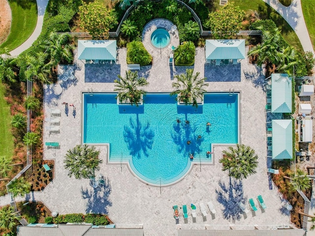 4618 Deep Creek Ter, Parrish, FL 34219 - view of birds eye view of property