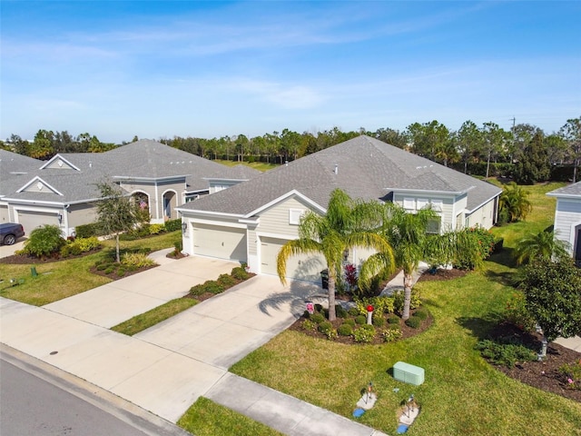 4618 Deep Creek Ter, Parrish, FL 34219 - single story home featuring a front yard and a garage
