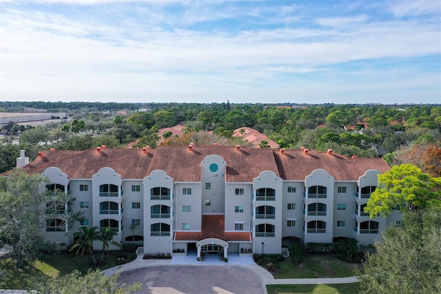 view of drone / aerial view