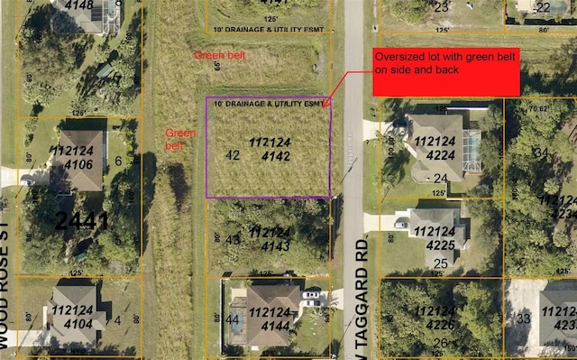 1255 W Taggard Rd, North Port FL, 34288 land for sale