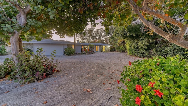 view of ranch-style house