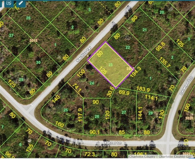 1094 Nautilus Ter, Port Charlotte FL, 33953 land for sale