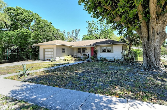 view of ranch-style house