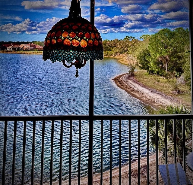 property view of water