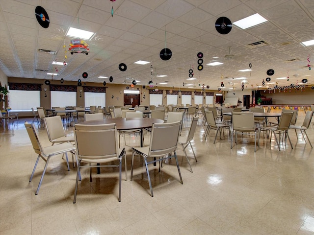 view of dining room