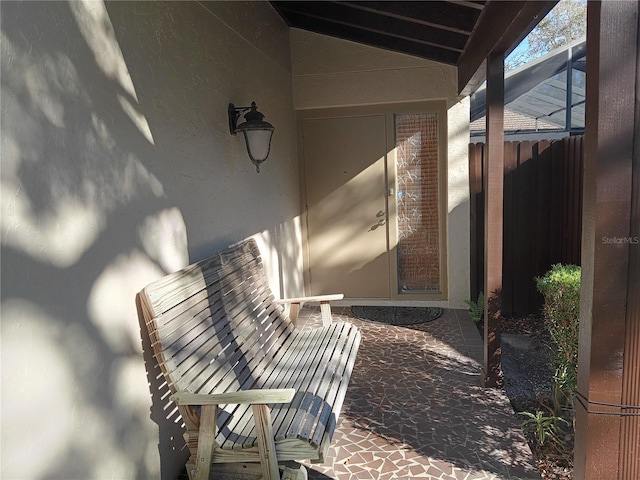 view of patio