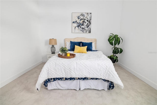 bedroom with carpet flooring