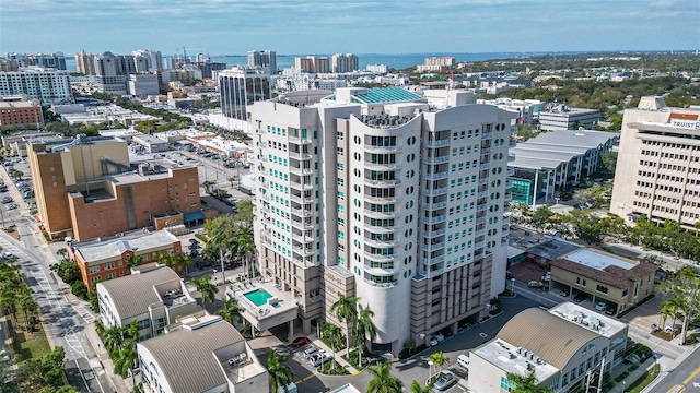 view of aerial view