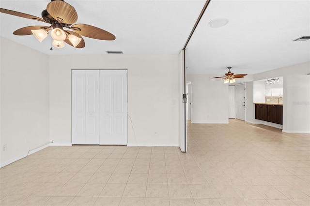 view of unfurnished living room