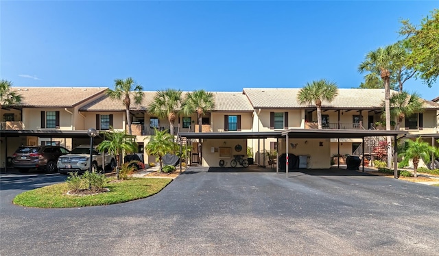 multi unit property with a carport