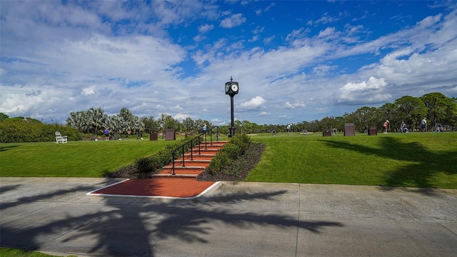 401 N Point Rd Unit 301, Osprey, FL 34229 - surrounding community with a yard