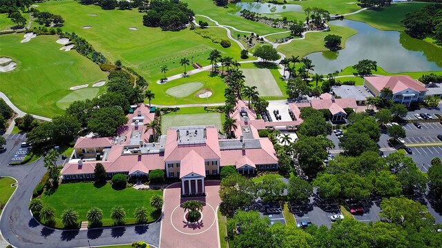 401 N Point Rd Unit 301, Osprey, FL 34229 - aerial view featuring a water view