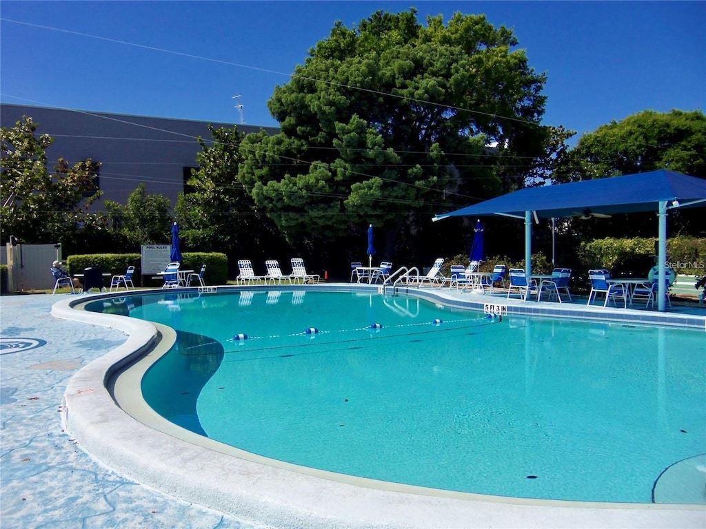 view of swimming pool