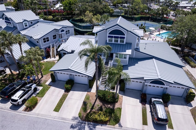 view of birds eye view of property