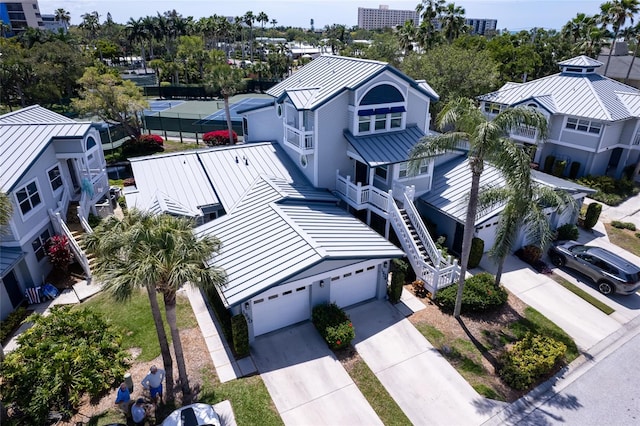 view of birds eye view of property