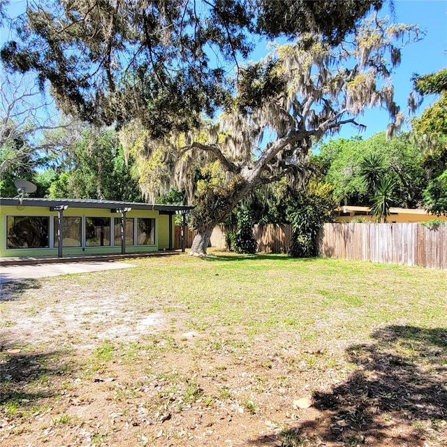 view of yard