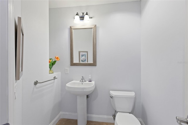 bathroom with toilet