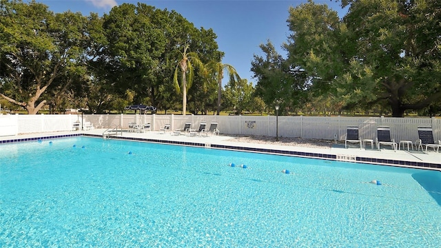 view of swimming pool