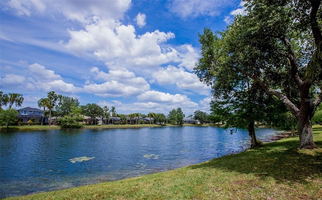 property view of water