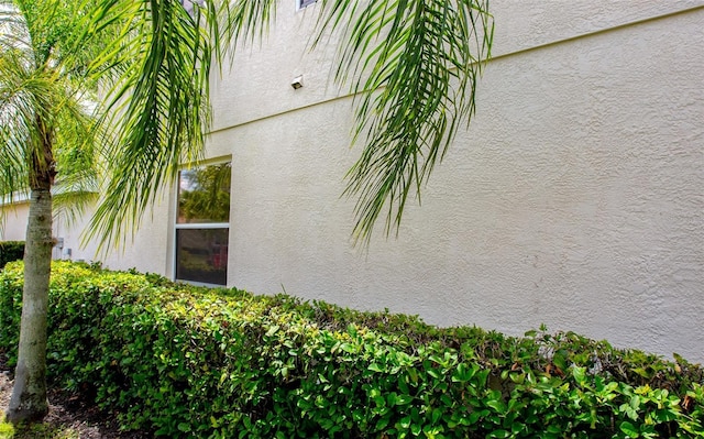 view of property exterior featuring stucco siding