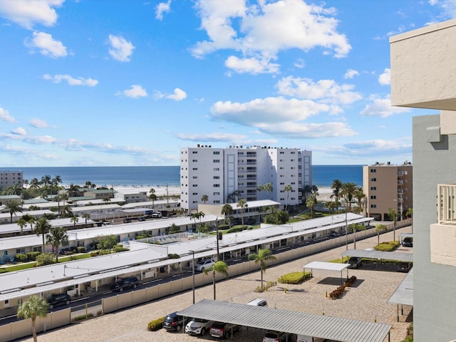 view of property featuring a water view