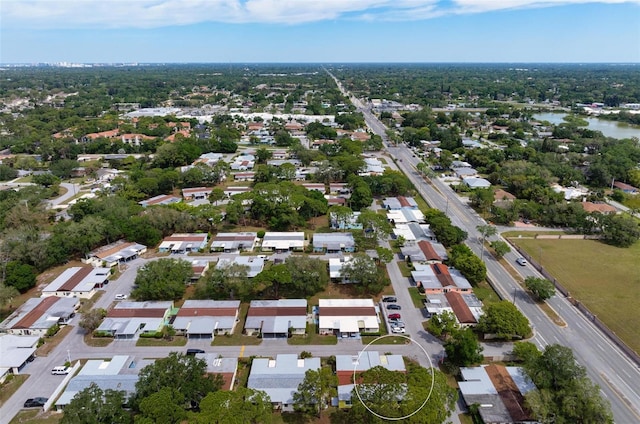 view of aerial view