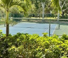 view of tennis court