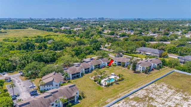 view of drone / aerial view