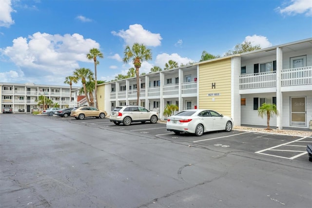 view of car parking