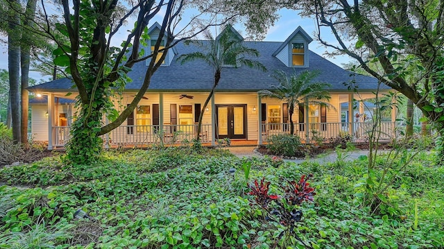 view of front of house with a porch