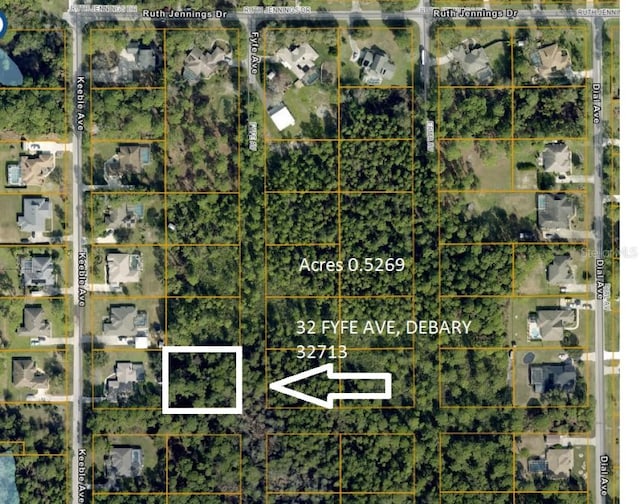 32 Fyfe Ave, Debary FL, 32713 land for sale