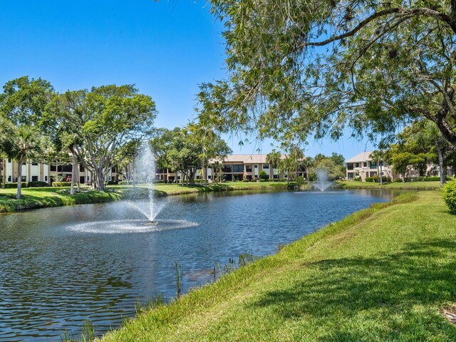 view of water feature