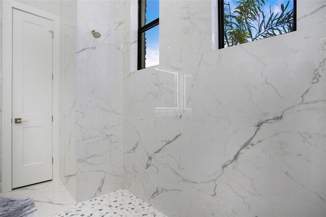4111 Williams Rd, Estero, FL 33928 - interior details featuring a marble finish shower
