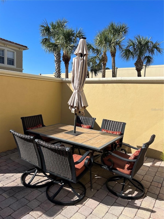 view of patio / terrace